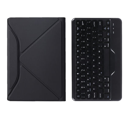 BM10 Diamond Texture Detachable Bluetooth Keyboard Leather Tablet Case with Pen Slot & Triangular Back Support For Lenovo Smart Tab M10 HPD Plus TB-X606F 10.3 inch(Black) - Lenovo Keyboard by PMC Jewellery | Online Shopping South Africa | PMC Jewellery