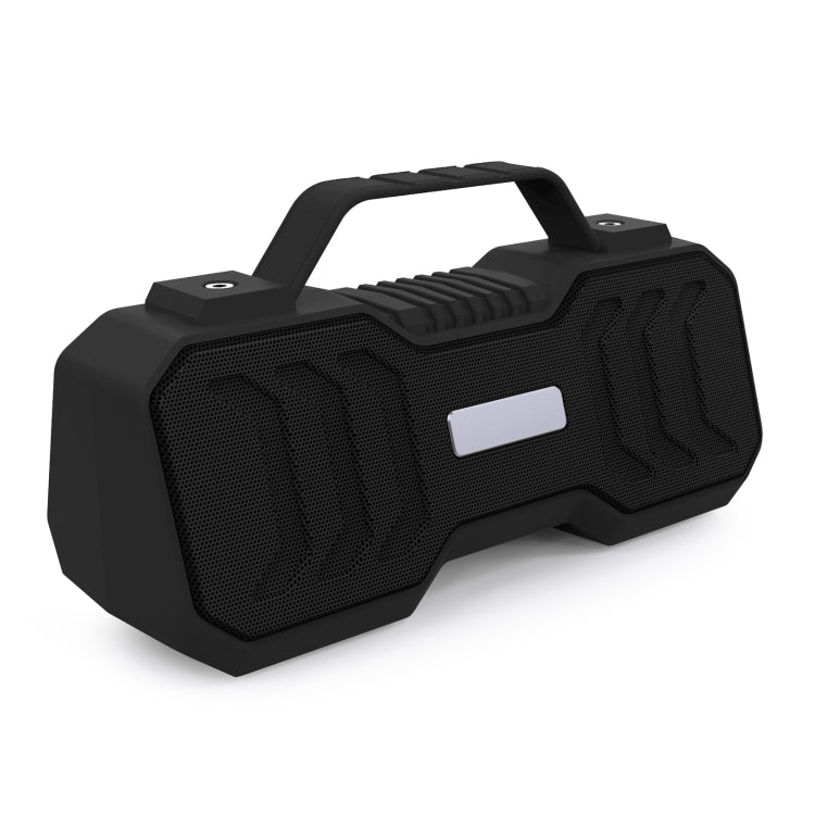 New Rixing NR-4500M Bluetooth 5.0 Portable Outdoor Karaoke Wireless Bluetooth Speaker with Microphone(Black) - Desktop Speaker by NewRixing | Online Shopping South Africa | PMC Jewellery | Buy Now Pay Later Mobicred