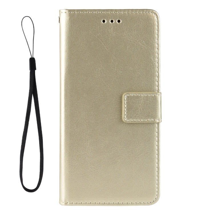 For Doogee S86 / S86 Pro Crazy Horse Texture Horizontal Flip Leather Case with Holder & Card Slots & Lanyard(Gold) - More Brand by PMC Jewellery | Online Shopping South Africa | PMC Jewellery | Buy Now Pay Later Mobicred