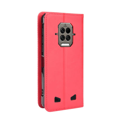 For Doogee S86 / S86 Pro Magnetic Buckle Retro Pattern Horizontal Flip Leather Case with Holder & Card Slot & Wallet(Red) - More Brand by PMC Jewellery | Online Shopping South Africa | PMC Jewellery | Buy Now Pay Later Mobicred