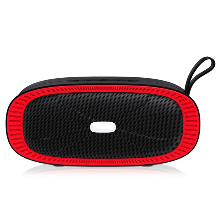 NewRixing NR-4022 TWS Two-color Bluetooth Speaker with Handle(Red) - Desktop Speaker by NewRixing | Online Shopping South Africa | PMC Jewellery | Buy Now Pay Later Mobicred