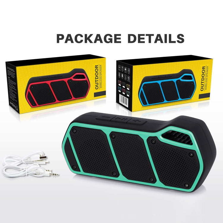 NewRixing NR-5011 Outdoor Portable Bluetooth Speakerr, Support Hands-free Call / TF Card / FM / U Disk(Black) - Desktop Speaker by NewRixing | Online Shopping South Africa | PMC Jewellery | Buy Now Pay Later Mobicred