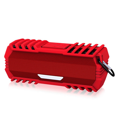 NewRixing NR-5015 Outdoor Portable Bluetooth Speakerr with Hook, Support Hands-free Call / TF Card / FM / U Disk(Red) - Desktop Speaker by NewRixing | Online Shopping South Africa | PMC Jewellery | Buy Now Pay Later Mobicred