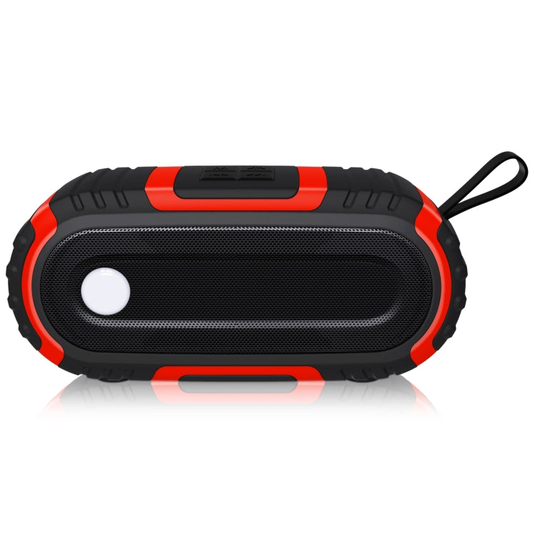 NewRixing NR-5016 Outdoor Splash-proof Water Bluetooth Speaker, Support Hands-free Call / TF Card / FM / U Disk(Red) - Desktop Speaker by NewRixing | Online Shopping South Africa | PMC Jewellery | Buy Now Pay Later Mobicred