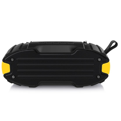 New Rixing NR-907FM TWS Outdoor Bluetooth Speaker Support Hands-free Call / FM with Handle & Antenna(Yellow) - Desktop Speaker by NewRixing | Online Shopping South Africa | PMC Jewellery | Buy Now Pay Later Mobicred