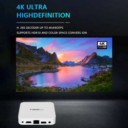 T95MINI 4K HD Network TV Set Top Box, Android 10.0, Allwinner H313 Quad Core 64-bit Cortex-A53, 1GB + 8GB, Support 2.4G WiFi, HDMI, AV, LAN, USB 2.0, AU Plug - Allwinner H3 by PMC Jewellery | Online Shopping South Africa | PMC Jewellery | Buy Now Pay Later Mobicred