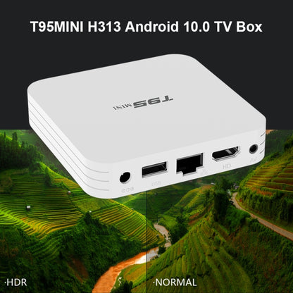 T95MINI 4K HD Network TV Set Top Box, Android 10.0, Allwinner H313 Quad Core 64-bit Cortex-A53, 1GB + 8GB, Support 2.4G WiFi, HDMI, AV, LAN, USB 2.0, AU Plug - Allwinner H3 by PMC Jewellery | Online Shopping South Africa | PMC Jewellery | Buy Now Pay Later Mobicred