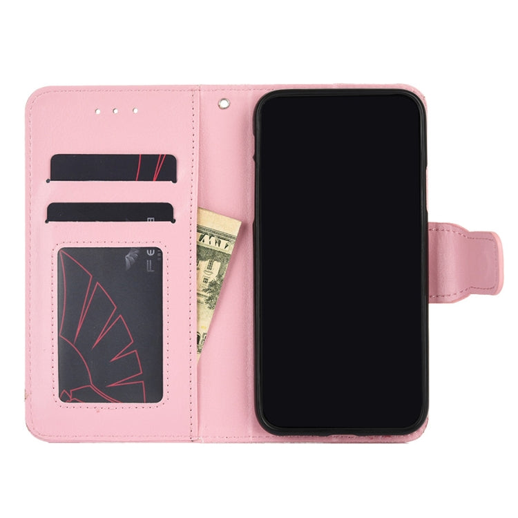 For Doogee X96 Pro Crystal Texture Horizontal Flip Leather Case with Holder & Card Slots & Wallet(Pink) - More Brand by PMC Jewellery | Online Shopping South Africa | PMC Jewellery | Buy Now Pay Later Mobicred