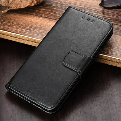 For Doogee X96 Pro Crystal Texture Horizontal Flip Leather Case with Holder & Card Slots & Wallet(Black) - More Brand by PMC Jewellery | Online Shopping South Africa | PMC Jewellery | Buy Now Pay Later Mobicred