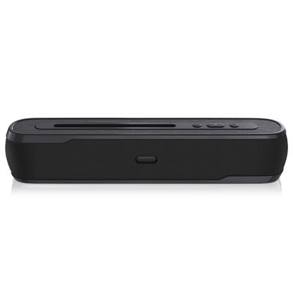 NewRixing NR-9017 Outdoor Portable Bluetooth Speaker with Phone Holder, Support Hands-free Call / TF Card / FM / U Disk(Black) - Desktop Speaker by NewRixing | Online Shopping South Africa | PMC Jewellery | Buy Now Pay Later Mobicred