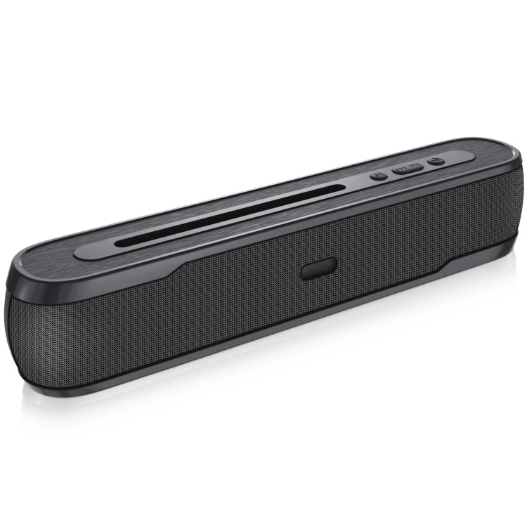 NewRixing NR-9017 Outdoor Portable Bluetooth Speaker with Phone Holder, Support Hands-free Call / TF Card / FM / U Disk(Black) - Desktop Speaker by NewRixing | Online Shopping South Africa | PMC Jewellery | Buy Now Pay Later Mobicred