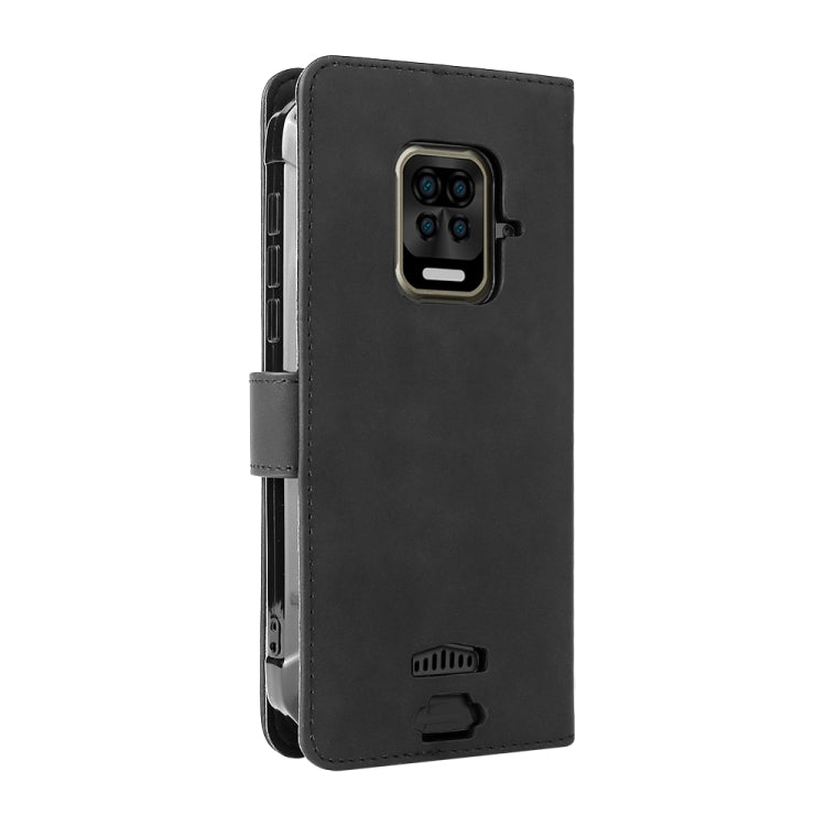 For Doogee S59 / S59 Pro Solid Color Skin Feel Magnetic Buckle Horizontal Flip Calf Texture PU Leather Case with Holder & Card Slots & Wallet(Black) - More Brand by PMC Jewellery | Online Shopping South Africa | PMC Jewellery | Buy Now Pay Later Mobicred