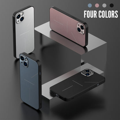 For iPhone 11 Pro R-JUST RJ-52 3-Line Style Metal TPU Shockproof Protective Case (Pink) - iPhone 11 Pro Cases by R-JUST | Online Shopping South Africa | PMC Jewellery