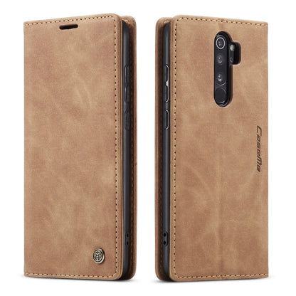 For Xiaomi Redmi Note 8 Pro CaseMe-013 Multifunctional Horizontal Flip Leather Case with Card Slot & Holder & Wallet(Brown) - Xiaomi Cases by CaseMe | Online Shopping South Africa | PMC Jewellery | Buy Now Pay Later Mobicred