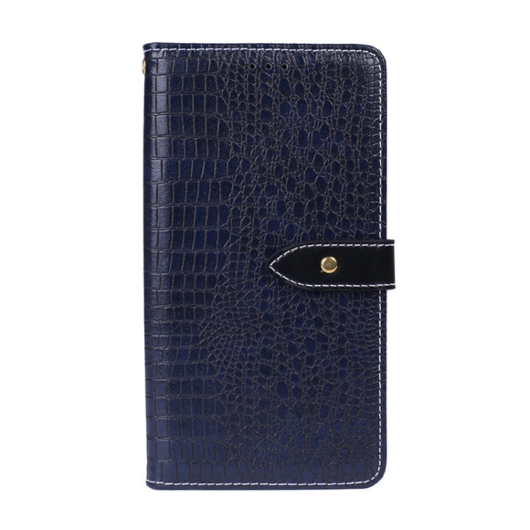 For UMIDIGI A11 Pro Max idewei Crocodile Texture Horizontal Flip Leather Case with Holder & Card Slots & Wallet(Dark Blue) - More Brand by idewei | Online Shopping South Africa | PMC Jewellery | Buy Now Pay Later Mobicred