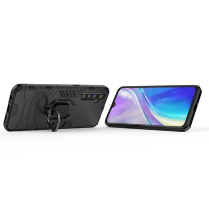 For OPPO Realme XT & K5 Shockproof PC + TPU Protective Case with Magnetic Ring Holder(Black) - Realme Cases by PMC Jewellery | Online Shopping South Africa | PMC Jewellery | Buy Now Pay Later Mobicred