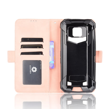 For Doogee S88 Plus / S88 Pro Skin Feel Calf Pattern Horizontal Flip Leather Case with Holder & Card Slots & Photo Frame(Pink) - More Brand by PMC Jewellery | Online Shopping South Africa | PMC Jewellery | Buy Now Pay Later Mobicred