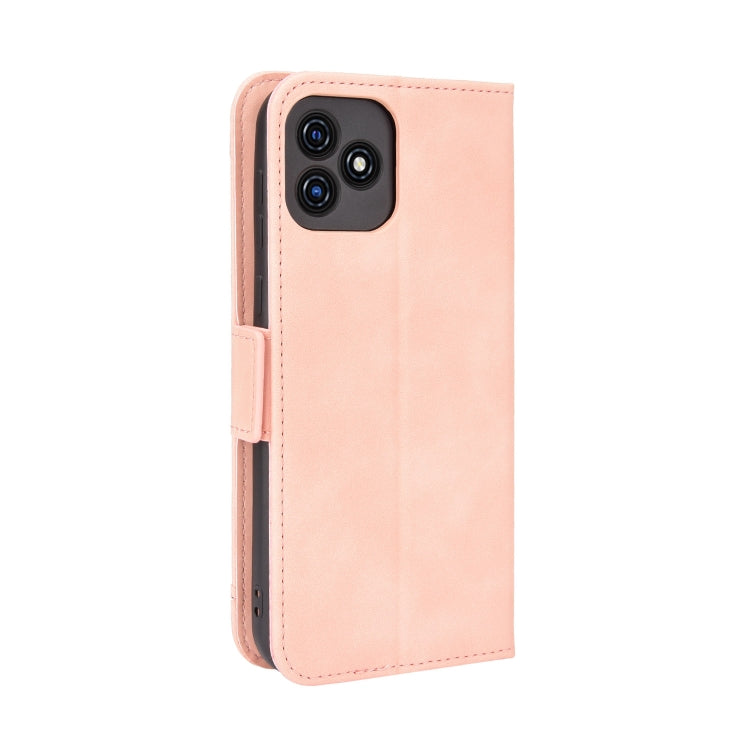 For Blackview Oscal C20 Skin Feel Calf Pattern Horizontal Flip Leather Case with Holder & Card Slots & Photo Frame(Pink) - More Brand by PMC Jewellery | Online Shopping South Africa | PMC Jewellery | Buy Now Pay Later Mobicred