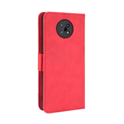 For Nokia G50 5G Skin Feel Calf Pattern Horizontal Flip Leather Case with Holder & Card Slots & Photo Frame(Red) - Nokia Cases by PMC Jewellery | Online Shopping South Africa | PMC Jewellery