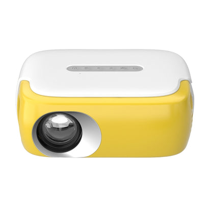 DR-860 1920x1080 1000 Lumens Portable Home Theater LED Projector, Plug Type:EU Plug(Yellow  White) - LED Projector by PMC Jewellery | Online Shopping South Africa | PMC Jewellery | Buy Now Pay Later Mobicred