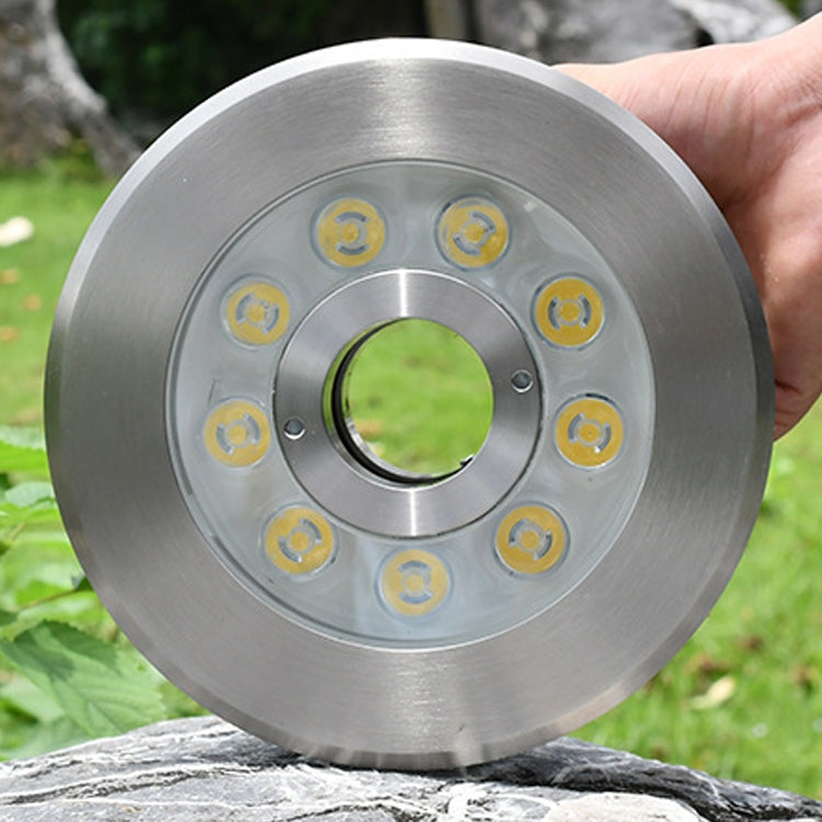 24W Landscape Ring LED Stainless Steel Underwater Fountain Light(White Light) - Underwater Lights by PMC TechLife | Online Shopping South Africa | PMC TechLife | Buy Now Pay Later Mobicred