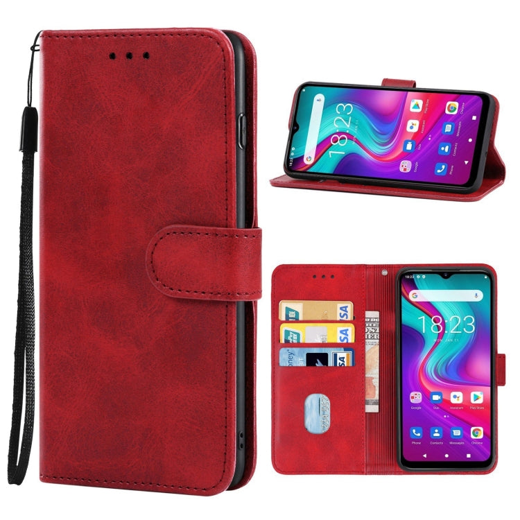 Leather Phone Case For Doogee X96 Pro(Red) - More Brand by PMC Jewellery | Online Shopping South Africa | PMC Jewellery | Buy Now Pay Later Mobicred