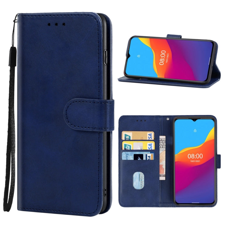 Leather Phone Case For Ulefone Note 10(Blue) - Ulefone Cases by PMC Jewellery | Online Shopping South Africa | PMC Jewellery | Buy Now Pay Later Mobicred