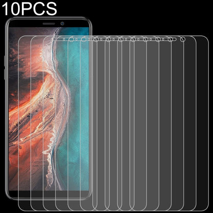 10 PCS 0.26mm 9H 2.5D Tempered Glass Film For Ulefone P6000 Plus - Ulefone Tempered Glass by PMC Jewellery | Online Shopping South Africa | PMC Jewellery | Buy Now Pay Later Mobicred