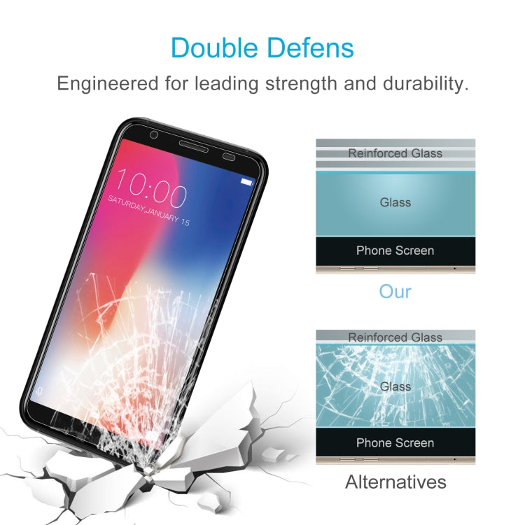 10 PCS 0.26mm 9H 2.5D Tempered Glass Film For Doogee X55 - For Doogee by PMC Jewellery | Online Shopping South Africa | PMC Jewellery | Buy Now Pay Later Mobicred