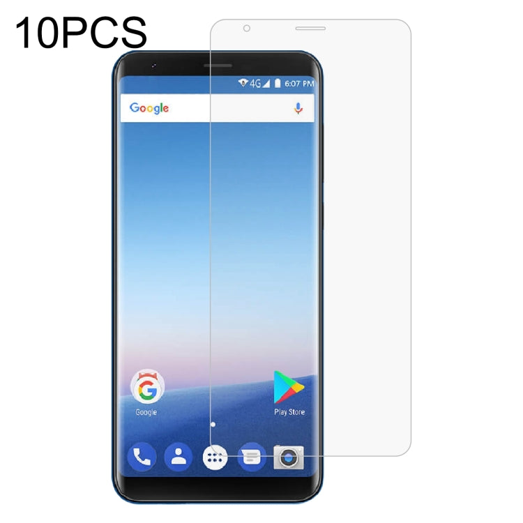 10 PCS 0.26mm 9H 2.5D Tempered Glass Film For Ulefone MIX 2 - Ulefone Tempered Glass by PMC Jewellery | Online Shopping South Africa | PMC Jewellery | Buy Now Pay Later Mobicred