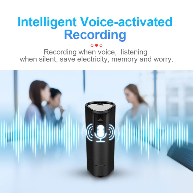 Q51 Intelligent HD Noise Reduction Remote Voice Control Recorder, Capacity:4GB(Black) - Recording Pen by PMC TechLife | Online Shopping South Africa | PMC TechLife | Buy Now Pay Later Mobicred