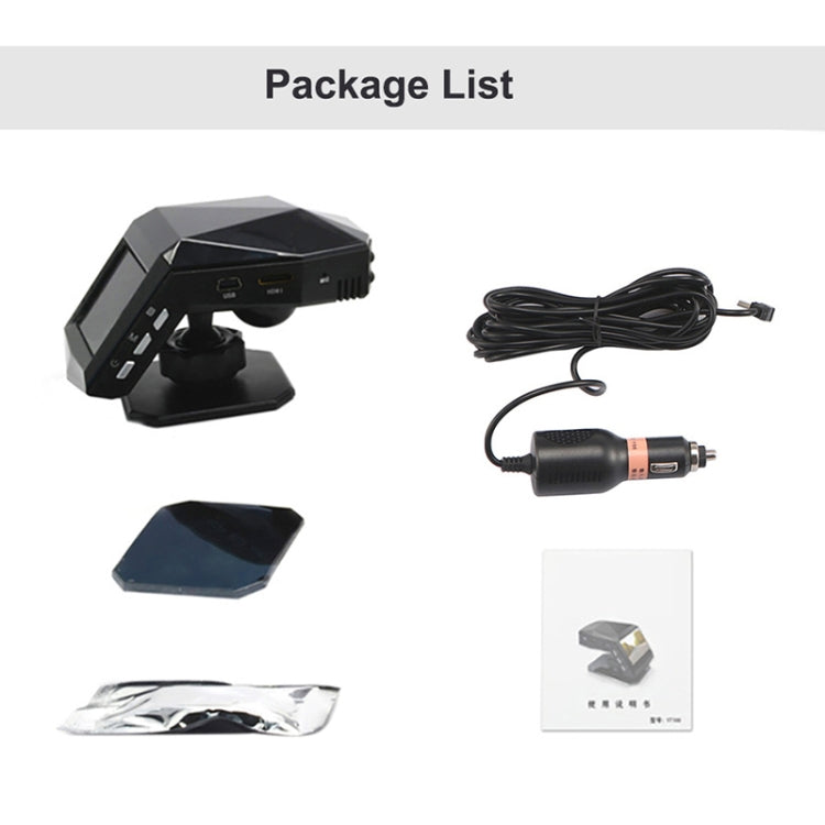 2 inch HD Single Lens 1080P No Light Night Vision Hidden Driving Recorder with Aromatherapy, SD Card Memory:Without - Car DVRs by PMC TechLife | Online Shopping South Africa | PMC TechLife | Buy Now Pay Later Mobicred