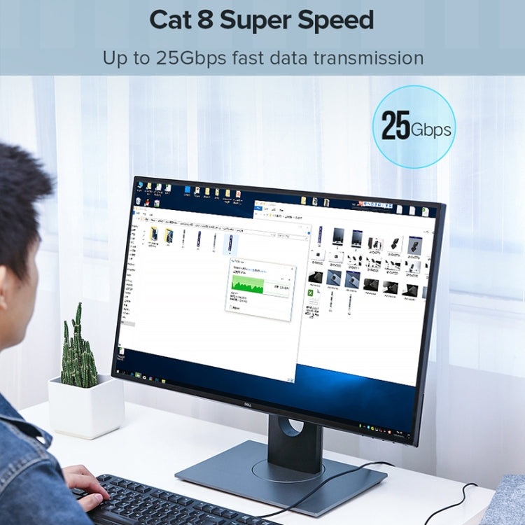 UGREEN CAT8 Ethernet Network LAN Cable, Length:3m - free shipping - PMC Jewellery - Order now!