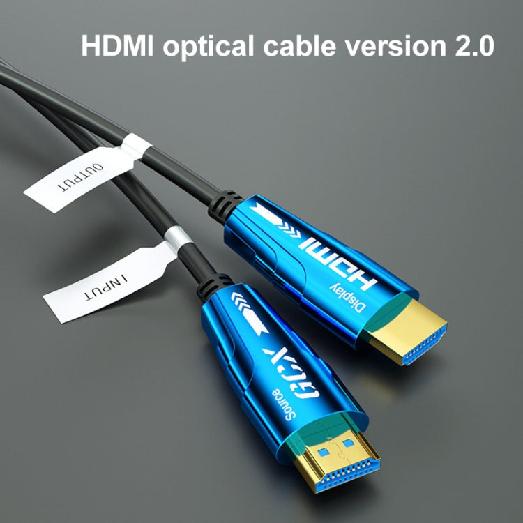 HDMI 2.0 Male to HDMI 2.0 Male 4K HD Active Optical Cable, Cable Length:100m - Audio Optical Cables by PMC Jewellery | Online Shopping South Africa | PMC Jewellery | Buy Now Pay Later Mobicred