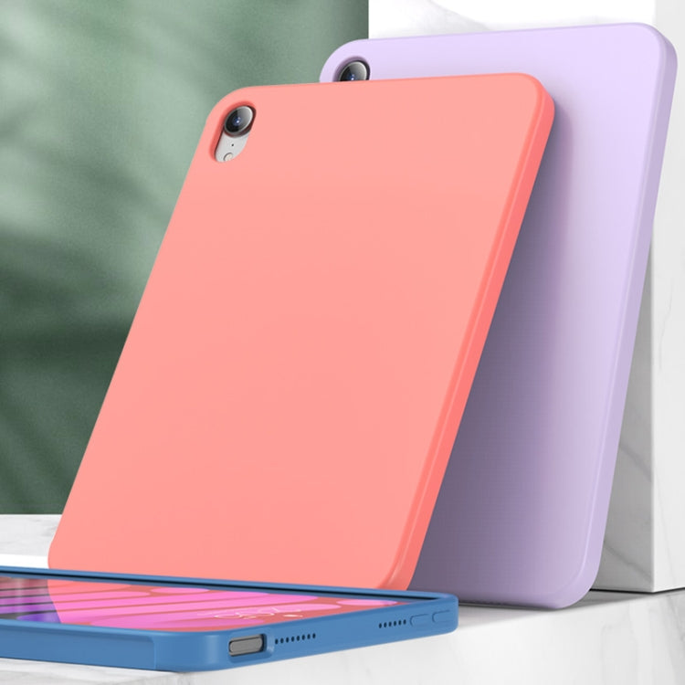 For iPad mini 2024 / mini 6 Mutural Silicone Microfiber Tablet Case(Light Blue) - free shipping - PMC TechLife - Order now!