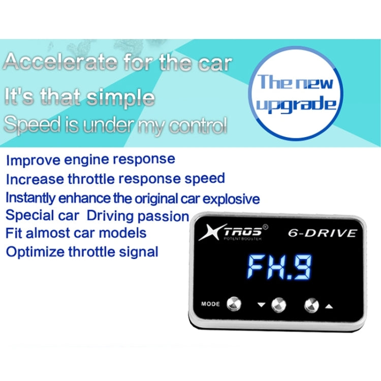For Mazda BT-50(UP) 2011- TROS TS-6Drive Potent Booster Electronic Throttle Controller - Car Modification by TROS | Online Shopping South Africa | PMC TechLife | Buy Now Pay Later Mobicred