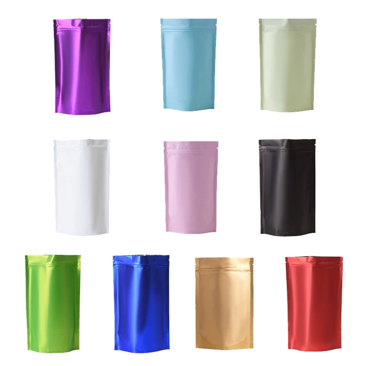 100 PCS/Set Matte Aluminum Foil Snack Stand-up Pouch, Size:8x12+3cm(Red) - Preservation Supplies by PMC TechLife | Online Shopping South Africa | PMC TechLife | Buy Now Pay Later Mobicred