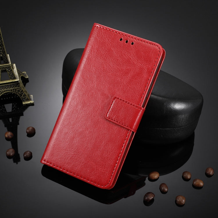 For Ulefone Note 6/ Note 6P Retro Crazy Horse Texture Leather Phone Case(Red) - Ulefone Cases by PMC Jewellery | Online Shopping South Africa | PMC Jewellery | Buy Now Pay Later Mobicred