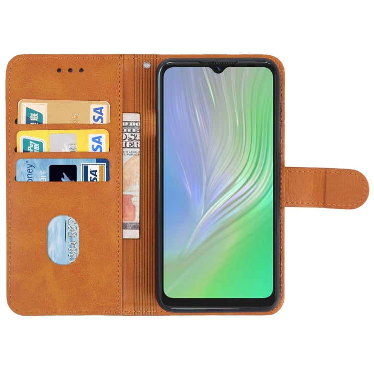 Leather Phone Case For Blackview A55(Brown) - More Brand by PMC TechLife | Online Shopping South Africa | PMC TechLife