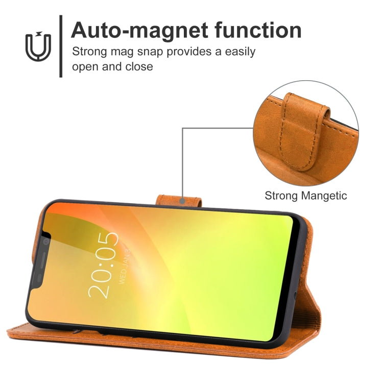 Leather Phone Case For Blackview A30(Brown) - More Brand by PMC TechLife | Online Shopping South Africa | PMC TechLife