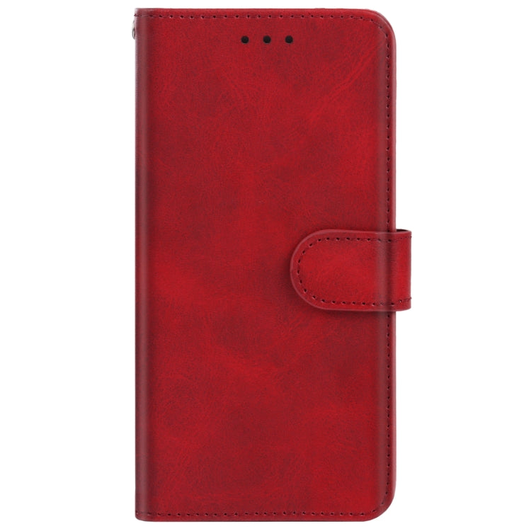 Leather Phone Case For DOOGEE BL12000 / BL12000 Pro(Red) - Doogee Cases by PMC Jewellery | Online Shopping South Africa | PMC Jewellery | Buy Now Pay Later Mobicred