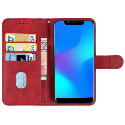 Leather Phone Case For DOOGEE X70(Red) - Doogee Cases by PMC Jewellery | Online Shopping South Africa | PMC Jewellery | Buy Now Pay Later Mobicred