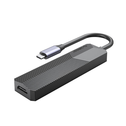 ORICO MDK-6P-GY-BP 6 In 1 Type-C / USB-C Multifunctional Docking Station(Grey) - USB HUB by ORICO | Online Shopping South Africa | PMC Jewellery | Buy Now Pay Later Mobicred