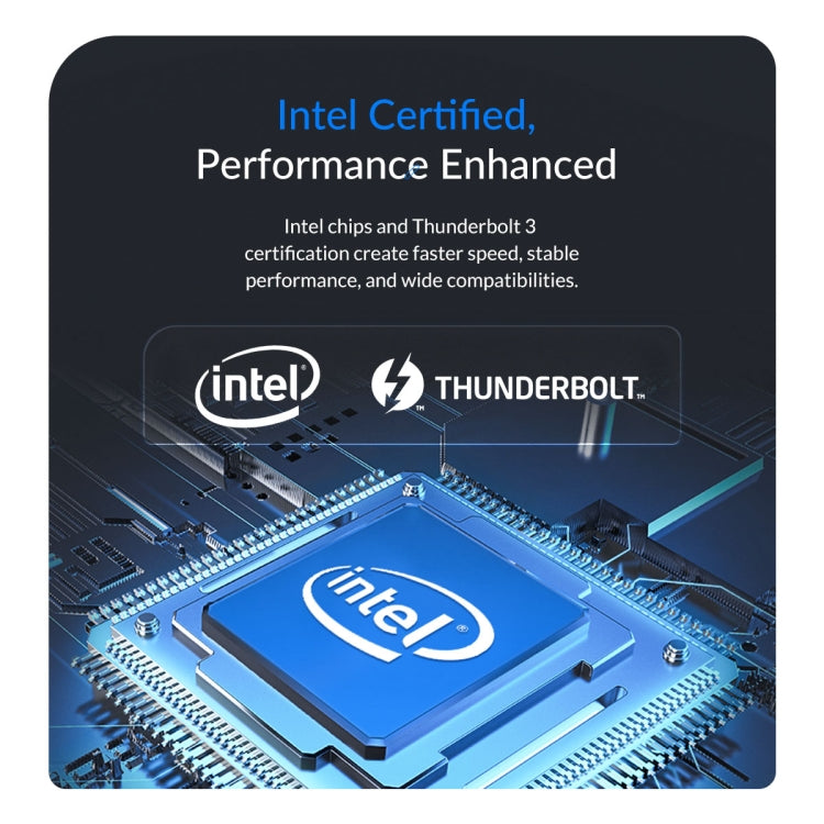 ORICO TB3-S3 Thunderbolt 3 Docking Station(Grey) - HDD Enclosure by ORICO | Online Shopping South Africa | PMc TechLife | Buy Now Pay Later Mobicred