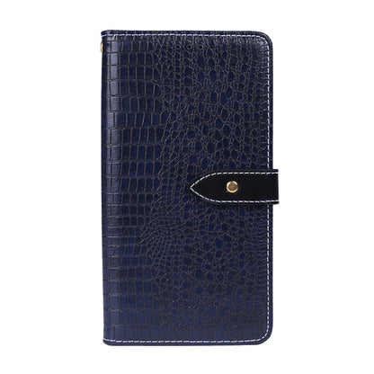 For Blackview A70 Pro idewei Crocodile Texture Leather Phone Case(Dark Blue) - More Brand by idewei | Online Shopping South Africa | PMC Jewellery | Buy Now Pay Later Mobicred