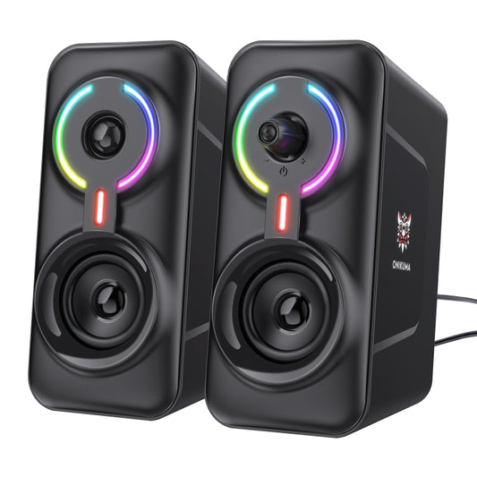 ONIKUMA L6 RGB Lighting Computer Audio with Bluetooth Function(Black) -  by ONIKUMA | Online Shopping South Africa | PMC Jewellery | Buy Now Pay Later Mobicred