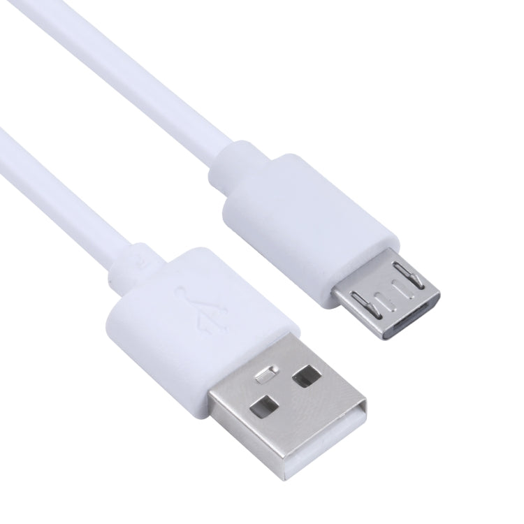 USB to Micro USB Copper Core Charging Cable, Cable Length:1m(White) - Micro USB Cable by PMC Jewellery | Online Shopping South Africa | PMC Jewellery | Buy Now Pay Later Mobicred