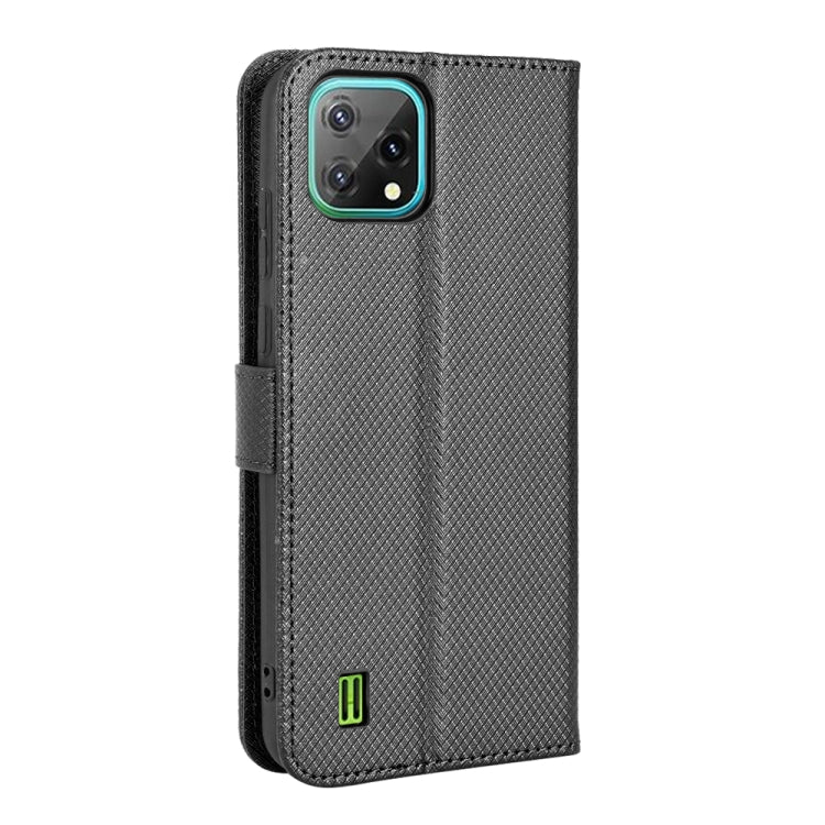 For Blackview A55 Diamond Texture Leather Phone Case(Black) - More Brand by PMC Jewellery | Online Shopping South Africa | PMC Jewellery | Buy Now Pay Later Mobicred