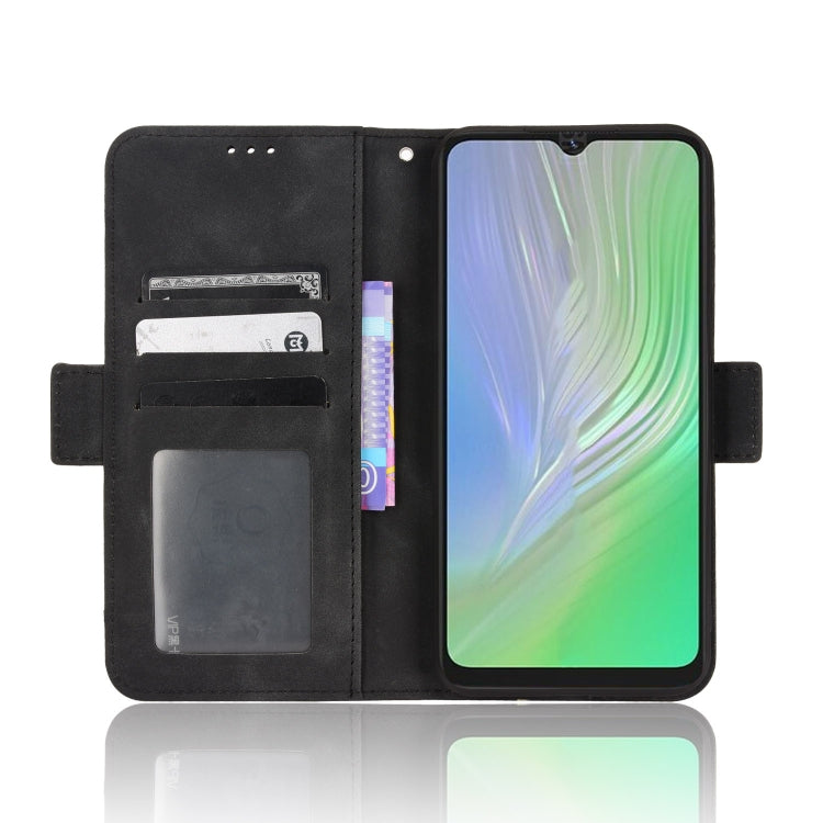 For Blackview A55 Skin Feel Calf Pattern Leather Phone Case(Black) - More Brand by PMC Jewellery | Online Shopping South Africa | PMC Jewellery | Buy Now Pay Later Mobicred