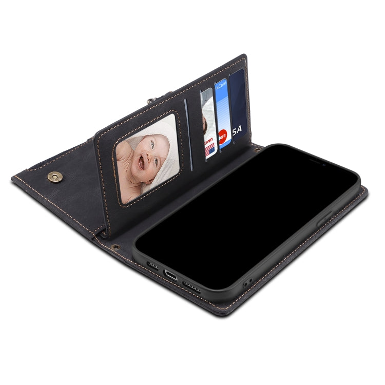 For Google Pixel 6a Retro Frosted Horizontal Flip Leather Phone Case(Black) - Google Cases by PMC TechLife | Online Shopping South Africa | PMC TechLife | Buy Now Pay Later Mobicred